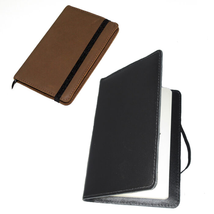 Libreta de bolsillo forrada
