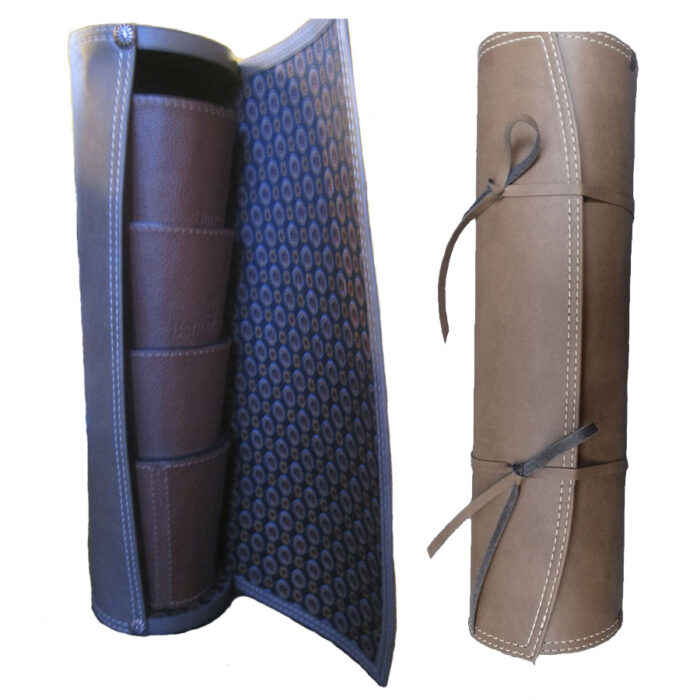 Juego 4 cachos estuche cilindro