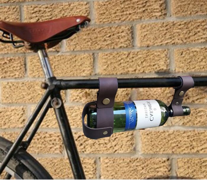Porta botella colgante para bicicleta
